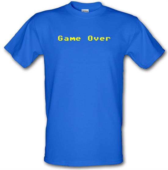 Game Over Player t-shirts